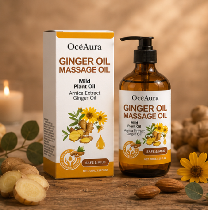 Lamuno - Ingwer Lymphdrainage Massageöl