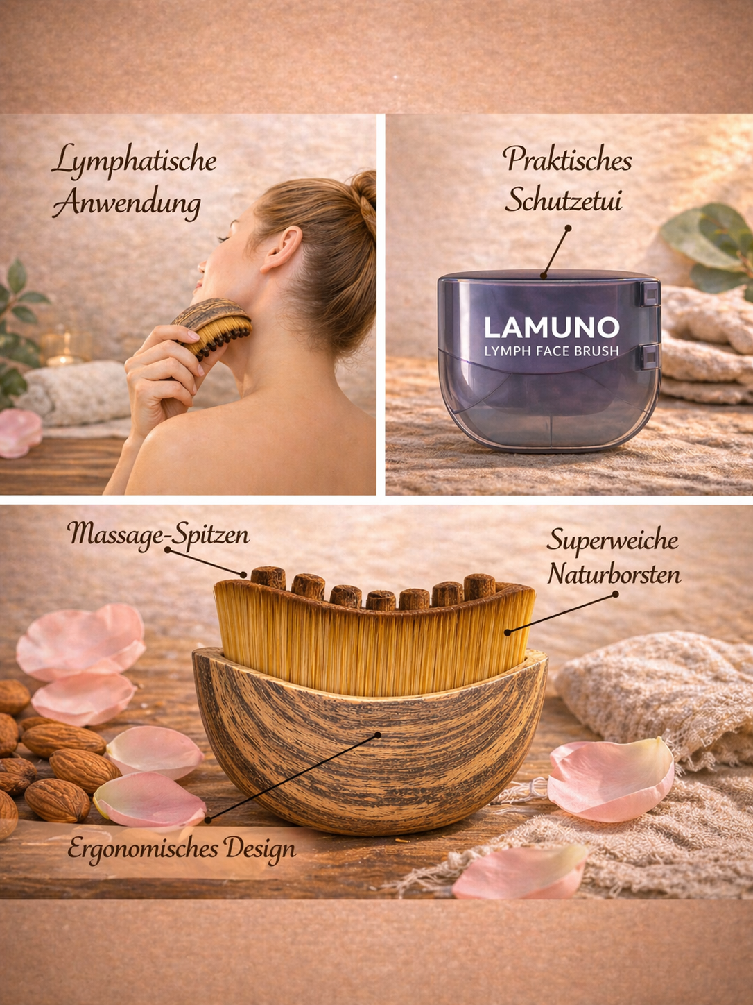Lamuno - Lymph Face Brush