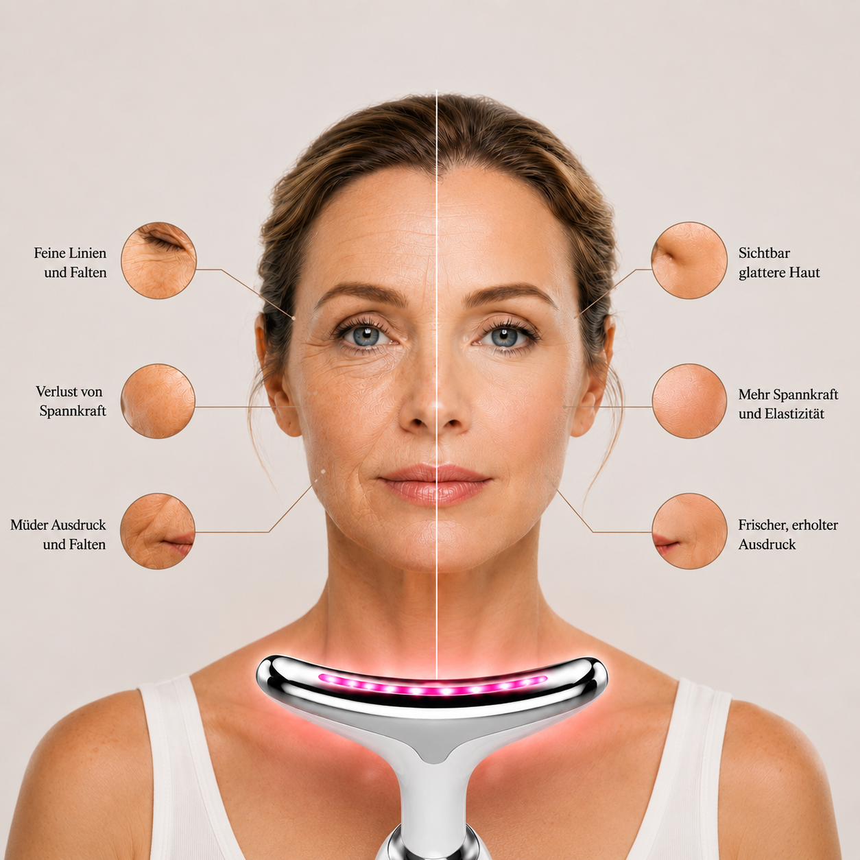 Lamuno FaceLift Pro - EMS & LED Gesichtsgerät